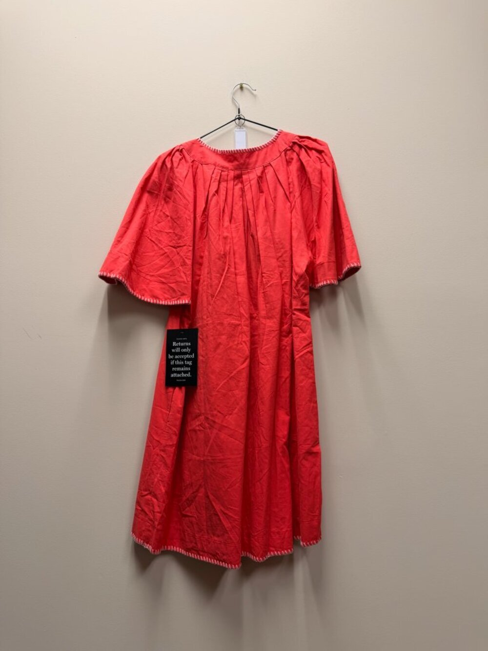 POMANDER PLACE Poppy Stitch Finley Flutter Sleeve Dress Size XL NWT - Picture 8 of 9